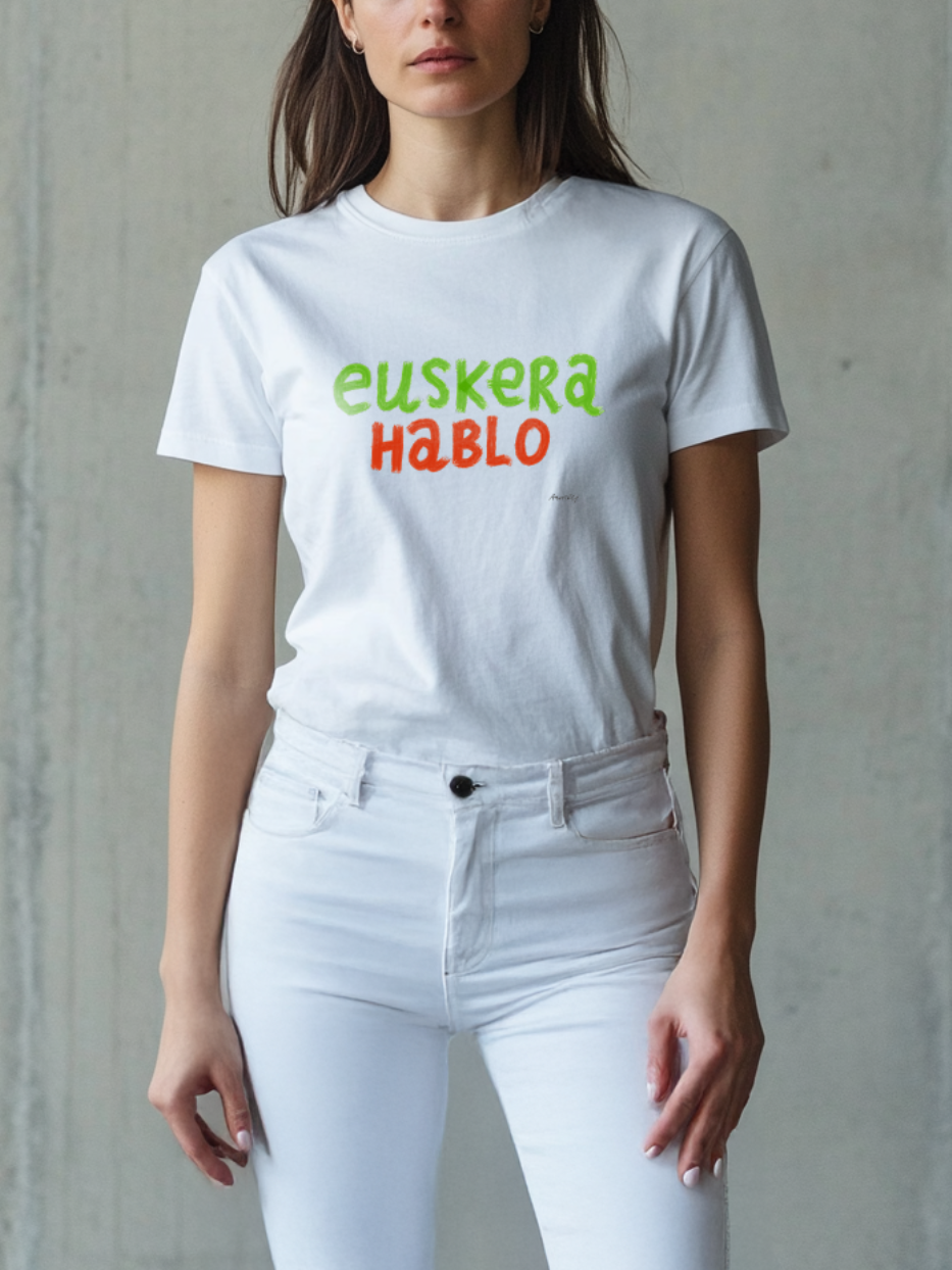 Camiseta "Euskera hablo"