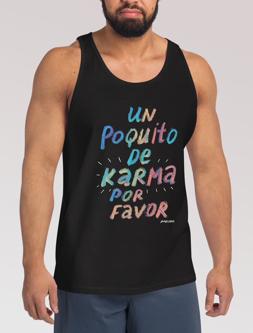 Camiseta de tirantes Unisex "Karma"