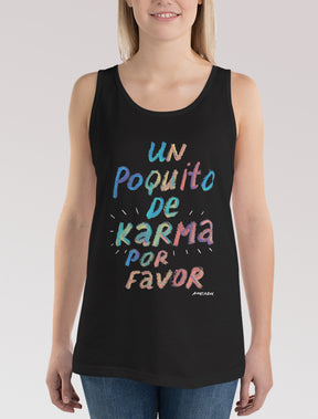 Camiseta de tirantes Unisex "Karma"