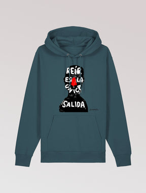 Sudadera "Reír es la única salida"