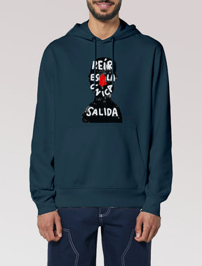 Sudadera "Reír es la única salida"