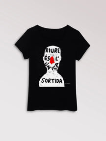 Camiseta "Riure és l'única sortida"