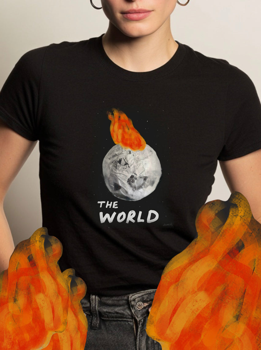 Camiseta "The World on Fire"