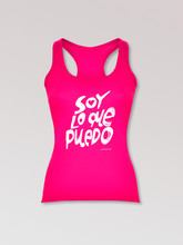 Camiseta de tirantes "Soy lo que puedo"