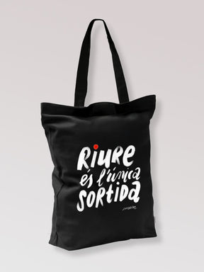 Tote Bag "Riure és l'única sortida"