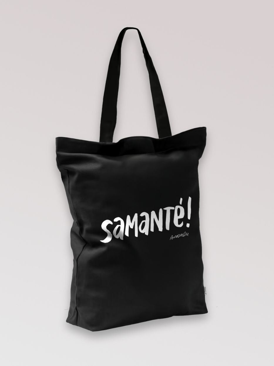 Tote Bag "Samanté!" Negra