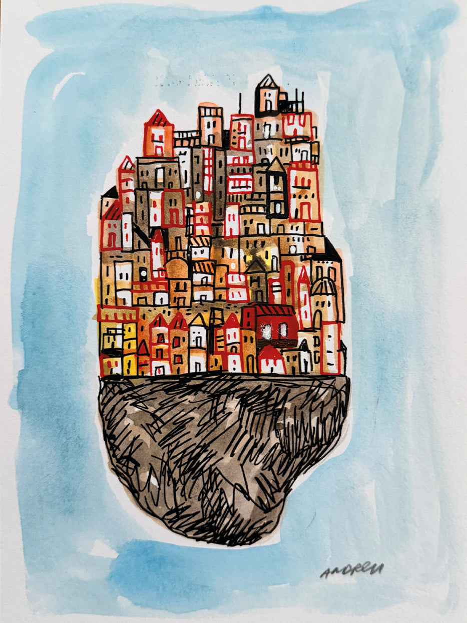 "Un mundo aparte" x Andreu Buenafuente (15x21cm)