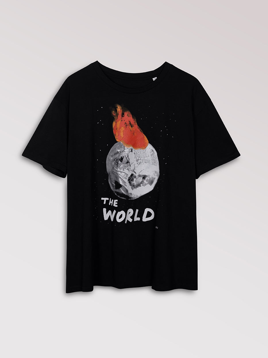 Camiseta "The World on Fire"