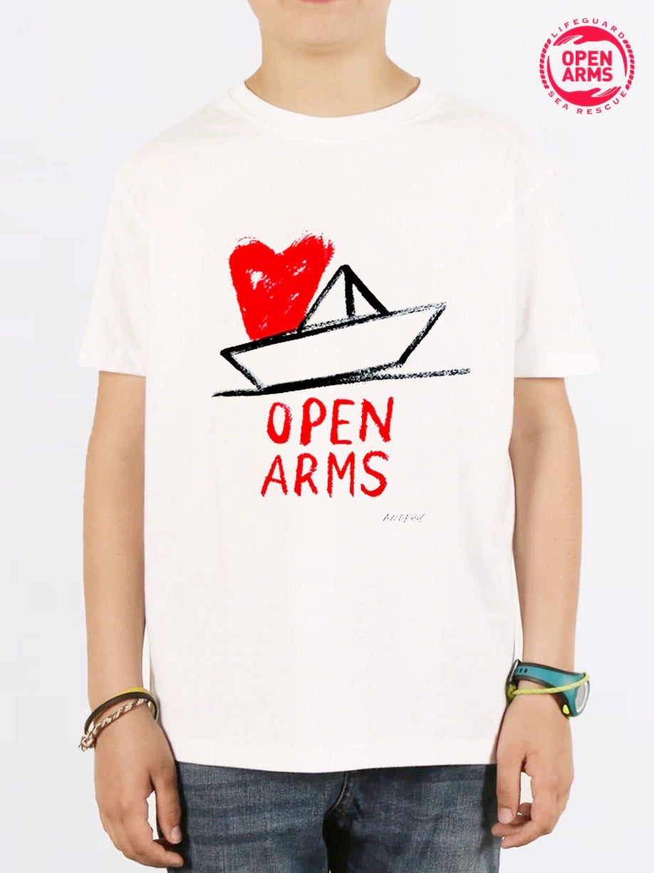 Camiseta solidaria "Open Arms"