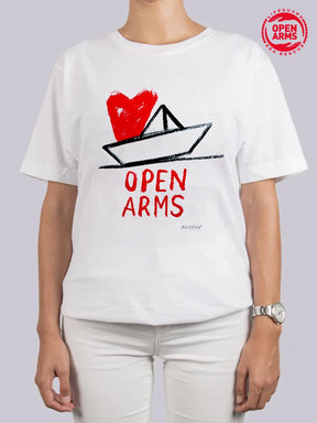 Camiseta solidaria "Open Arms"